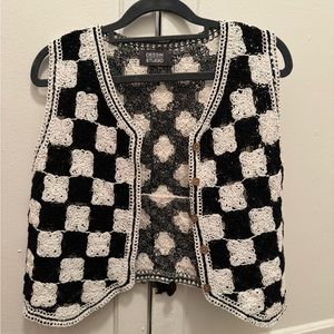Dessin Studio crochet vest
